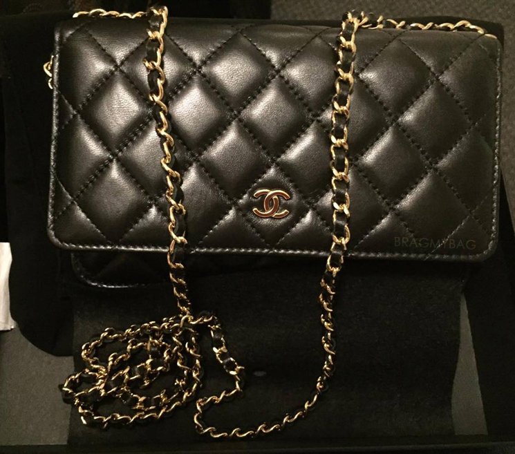 Chanel-Classic-Quilted-Wallet-On-Chain-Bag-Black-Lambskin