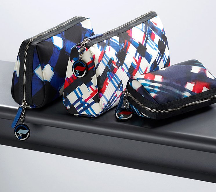 Chanel-Multicolor-Canvas-Printed-Pouches-7