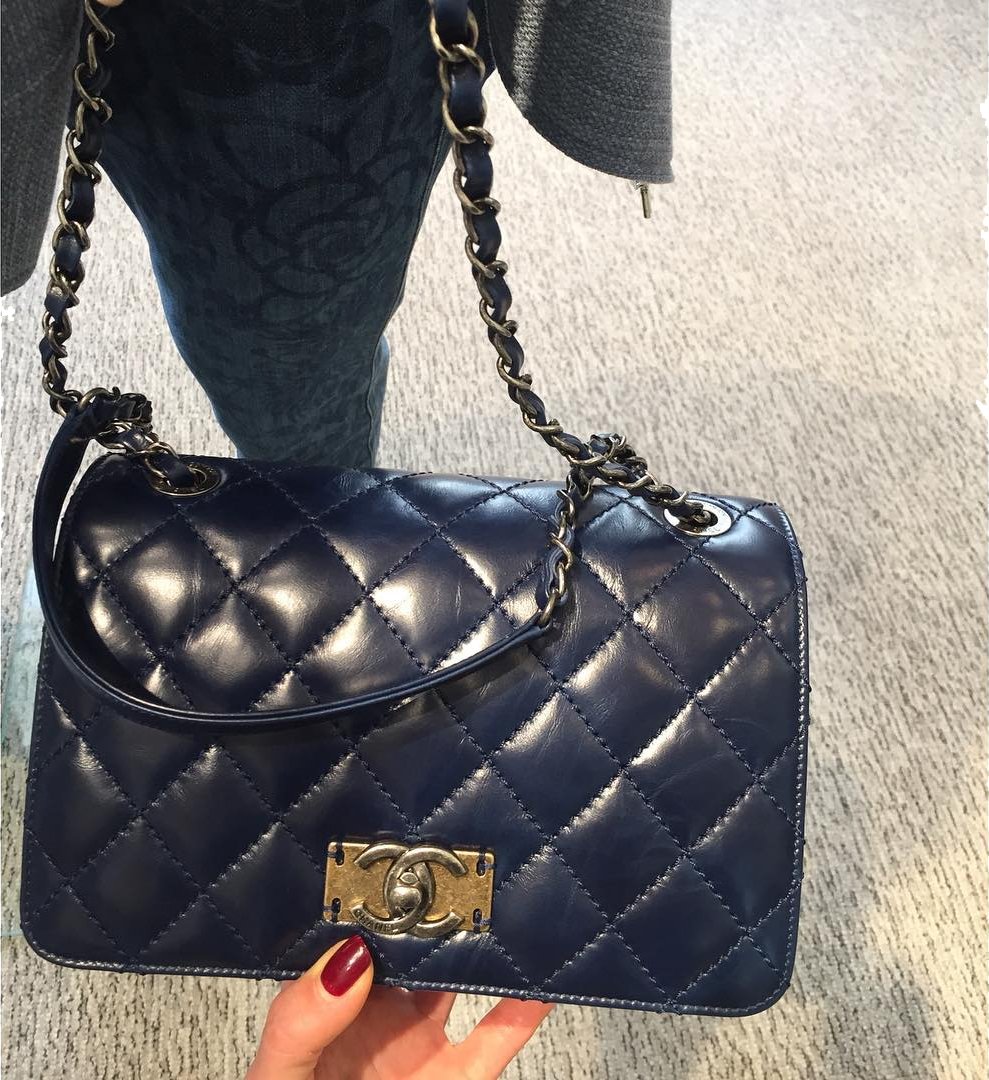 Chanel-Quilted-Flap-Bag-with-Vintage-CC-Clasp