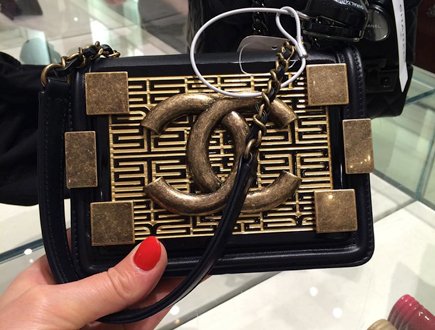 Chanel Seamless Greek Boy Brick Bag thumb