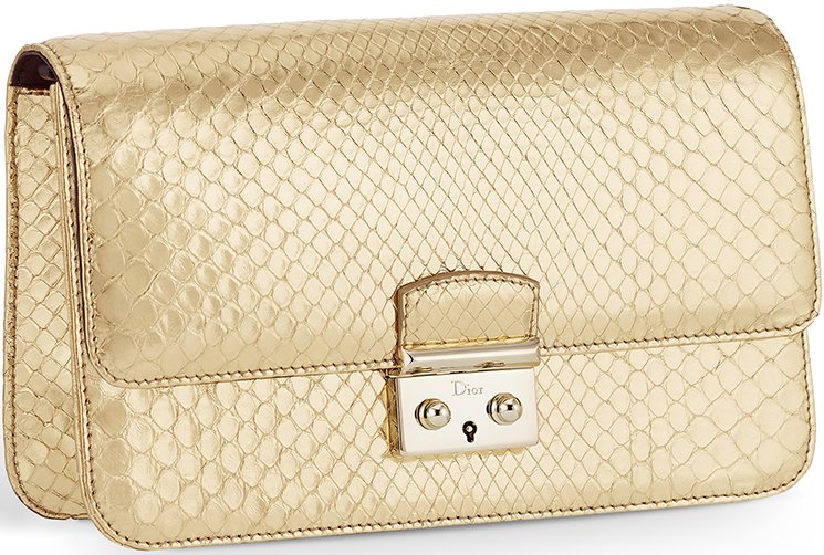 Miss-Dior-Golden-Metal-Python-Promenade-Pouch-with-Chain-2