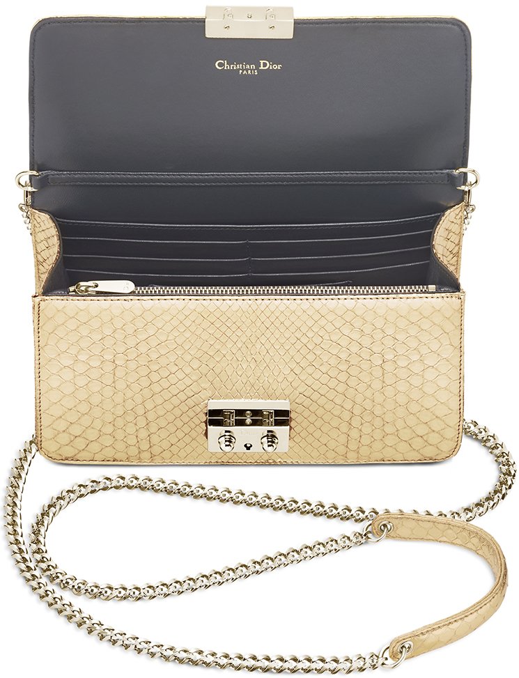 Miss-Dior-Golden-Metal-Python-Promenade-Pouch-with-Chain-3