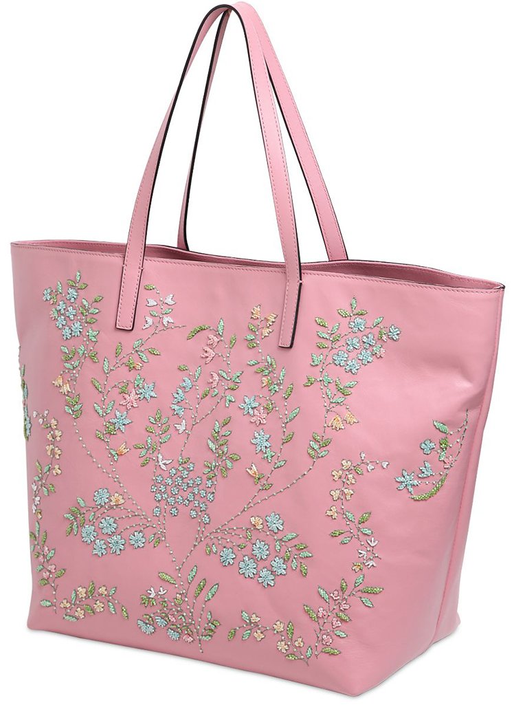 Red-Valentino-Flower-Leather-Tote-Bag