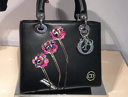 Lady Dior Flower Bag thumb