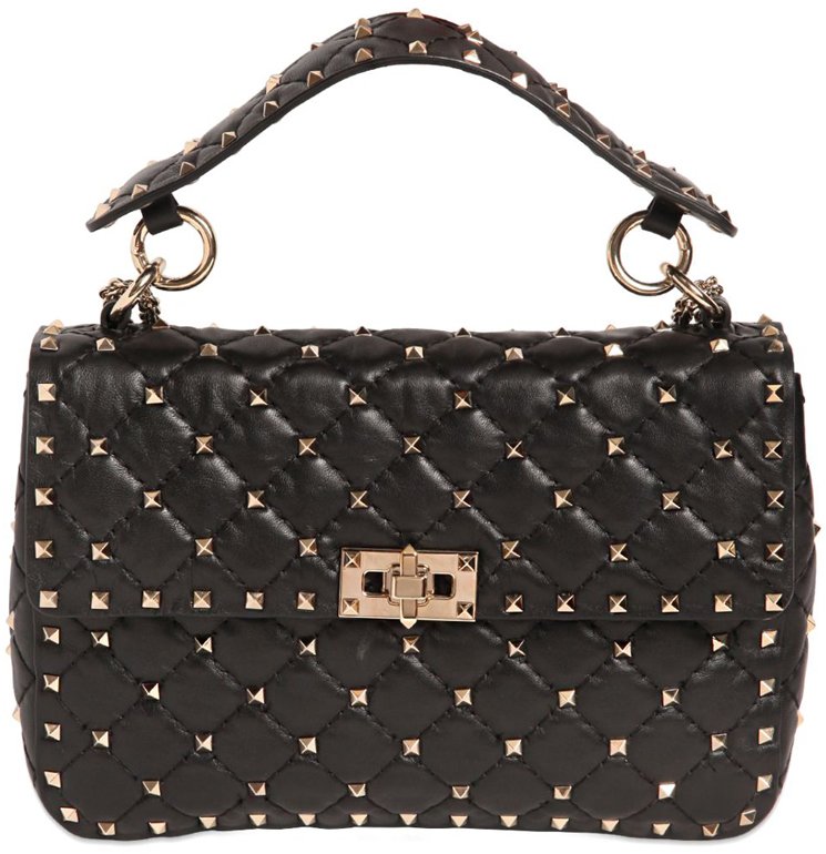 Valentino-ROCKSTUD-QUILTED-BAG-black