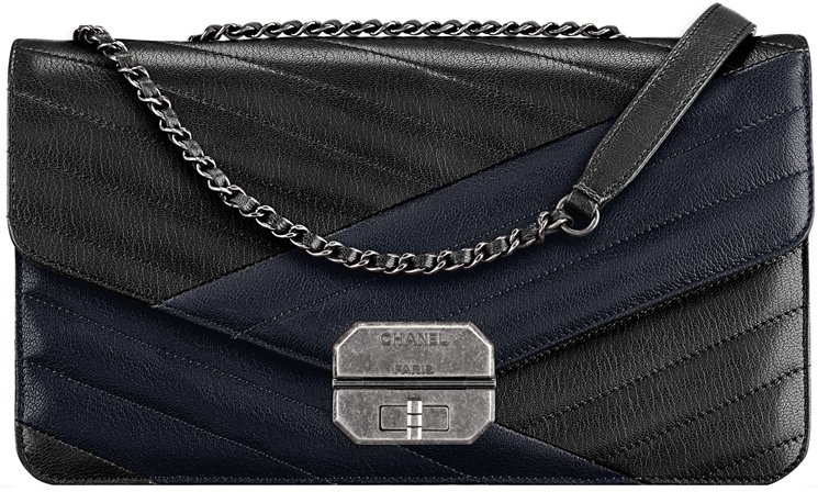 Chanel-Chevron-Crosses-Metal-Plate-Flap-Bag