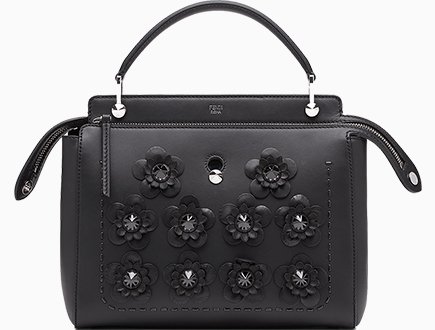 Fendi Black Flower Capsule Bag Collection thumb