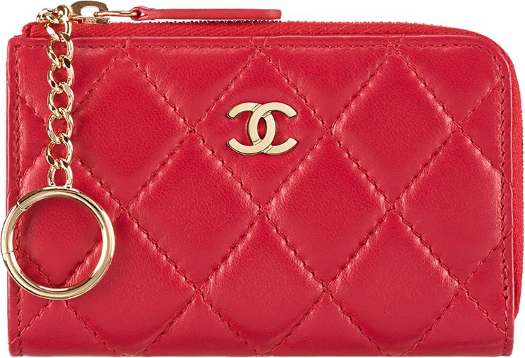 Chanel-Quilted-Keyholder-Wallet