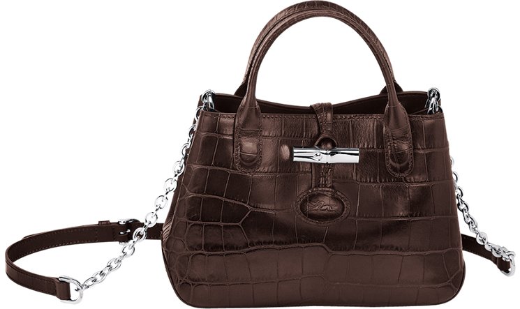 Longchamp-Roseau-Croco-Shoulder-Bag-3