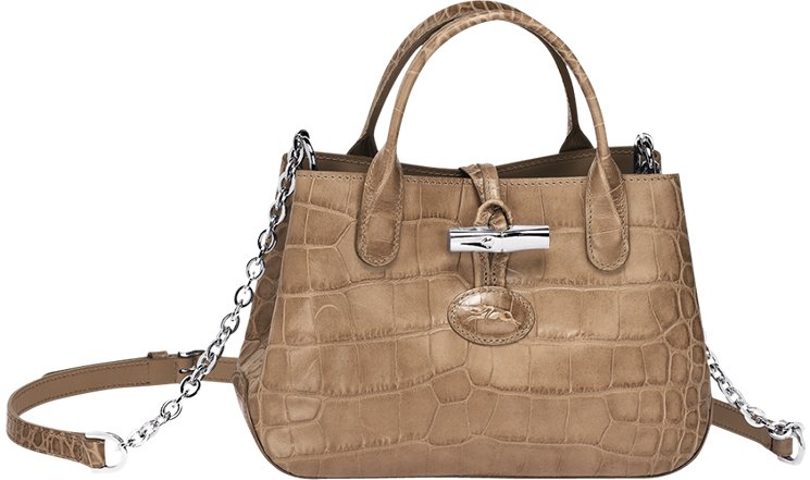 Longchamp-Roseau-Croco-Shoulder-Bag-5