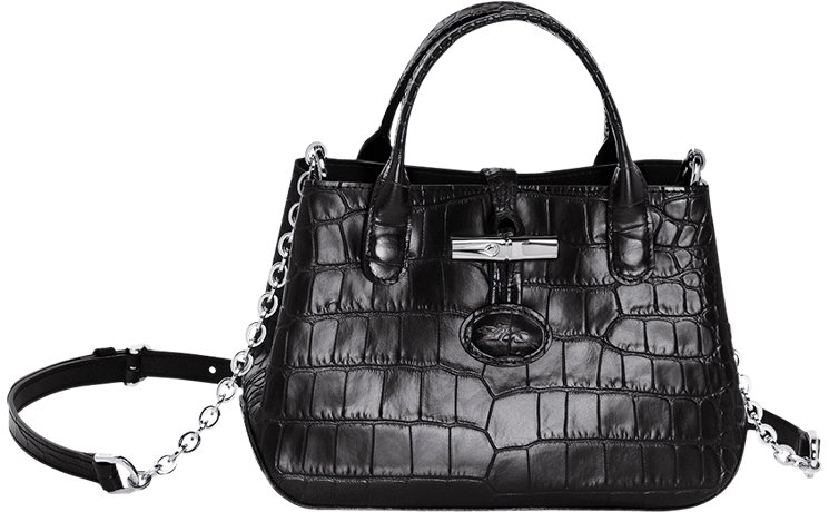 Longchamp-Roseau-Croco-Shoulder-Bag-6