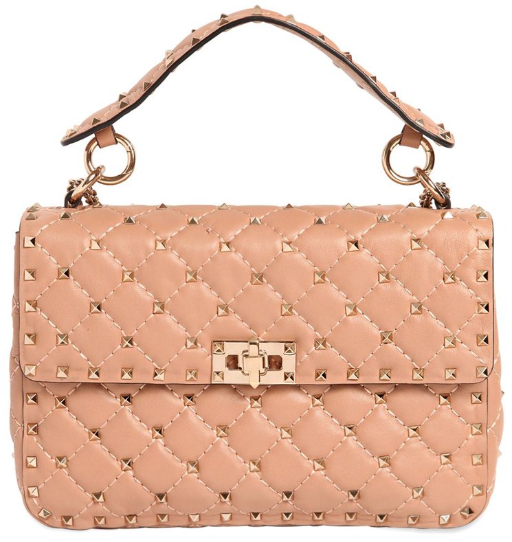 valentino-medium-rockstud-spike-quilted-bag-beige-3