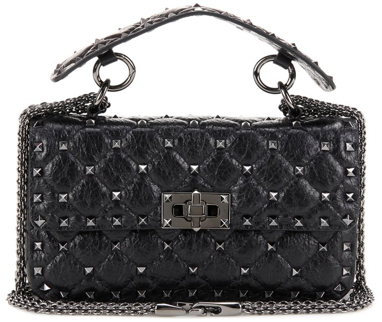 valentino-small-rockstud-spike-quilted-bag-black