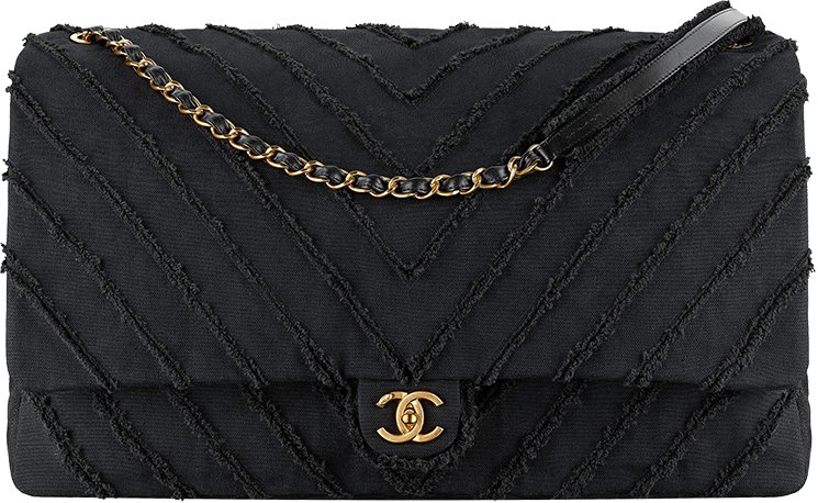 Chanel-Canvas-Chevron-Bag-3