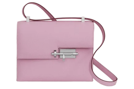 Hermes Verrou 21cBag in Epsom Mauve Sylvestre Epsom Featured image