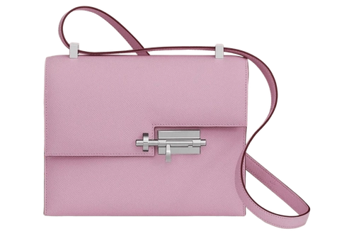 Hermes Verrou 21cBag in Epsom Mauve Sylvestre Epsom Featured image