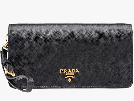 Prada Saffiano Cellphone Sleeve thumb