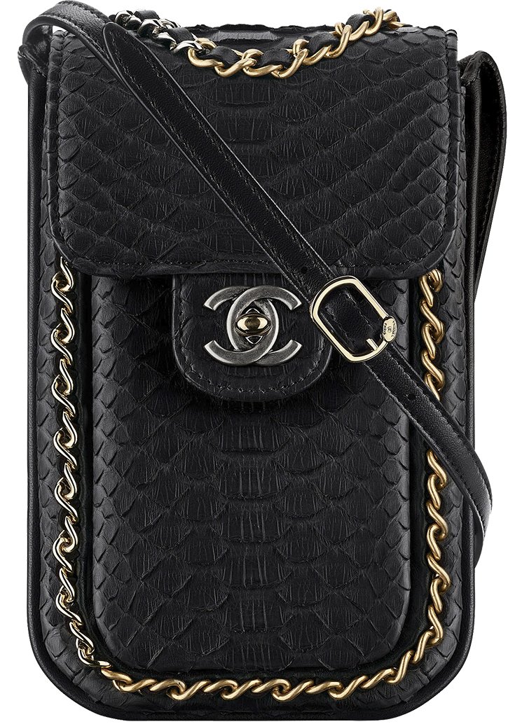 Chanel-Extra-Mini-Python-Wallet-On-Chain-Bag