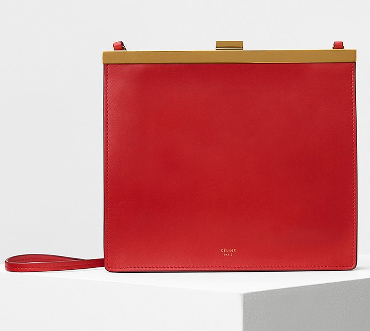 Celine-Mini-Clasp-Shoulder-Bag