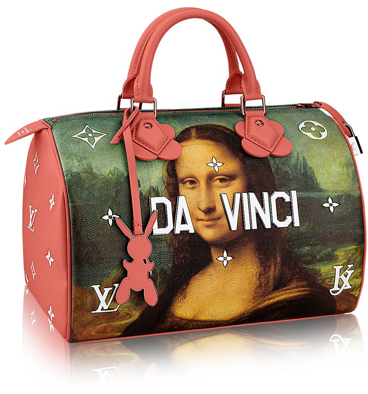 Louis-Vuitton-Da-Vinci-Speedy-Bag-Red