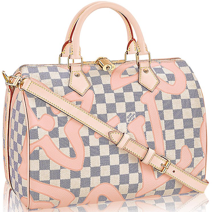 Louis-Vuitton-Damier-Azur-Tahitiennes-Print