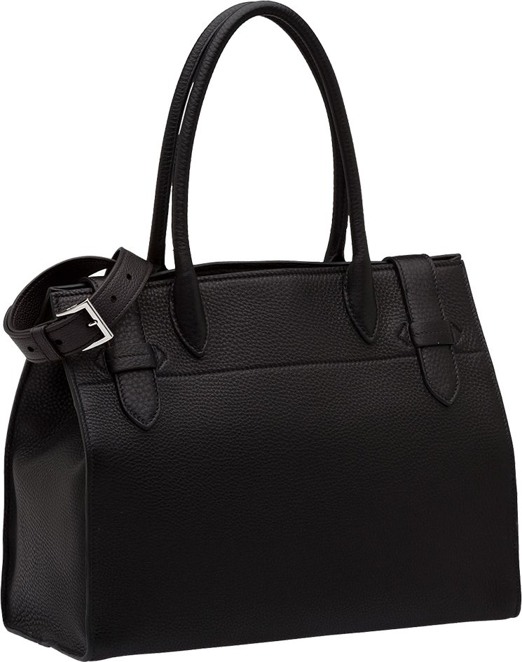 Prada-Buckle-Leather-Tote-5