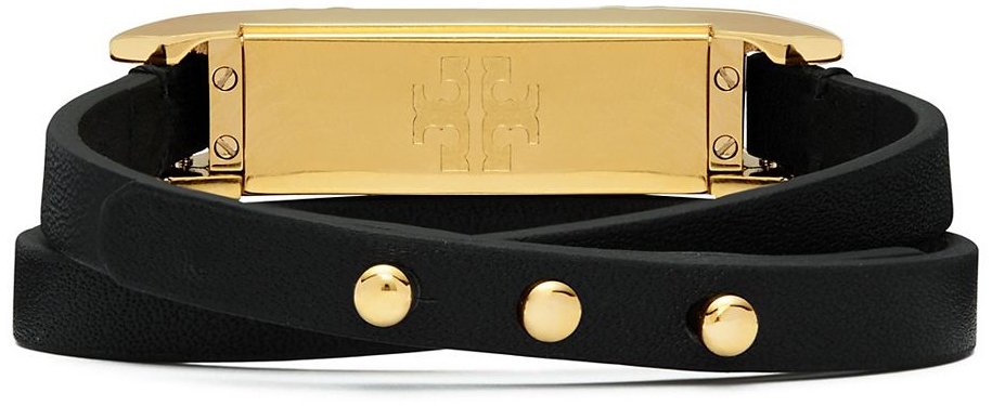 Tory-Burch-Fitbit-double-wrap-bracelet-black-2