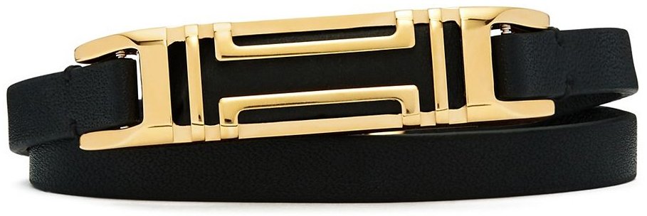 Tory-Burch-Fitbit-double-wrap-bracelet-black