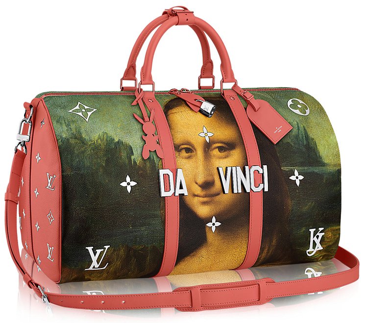 louis-vuitton-keepall-Da-Vinci-Bag