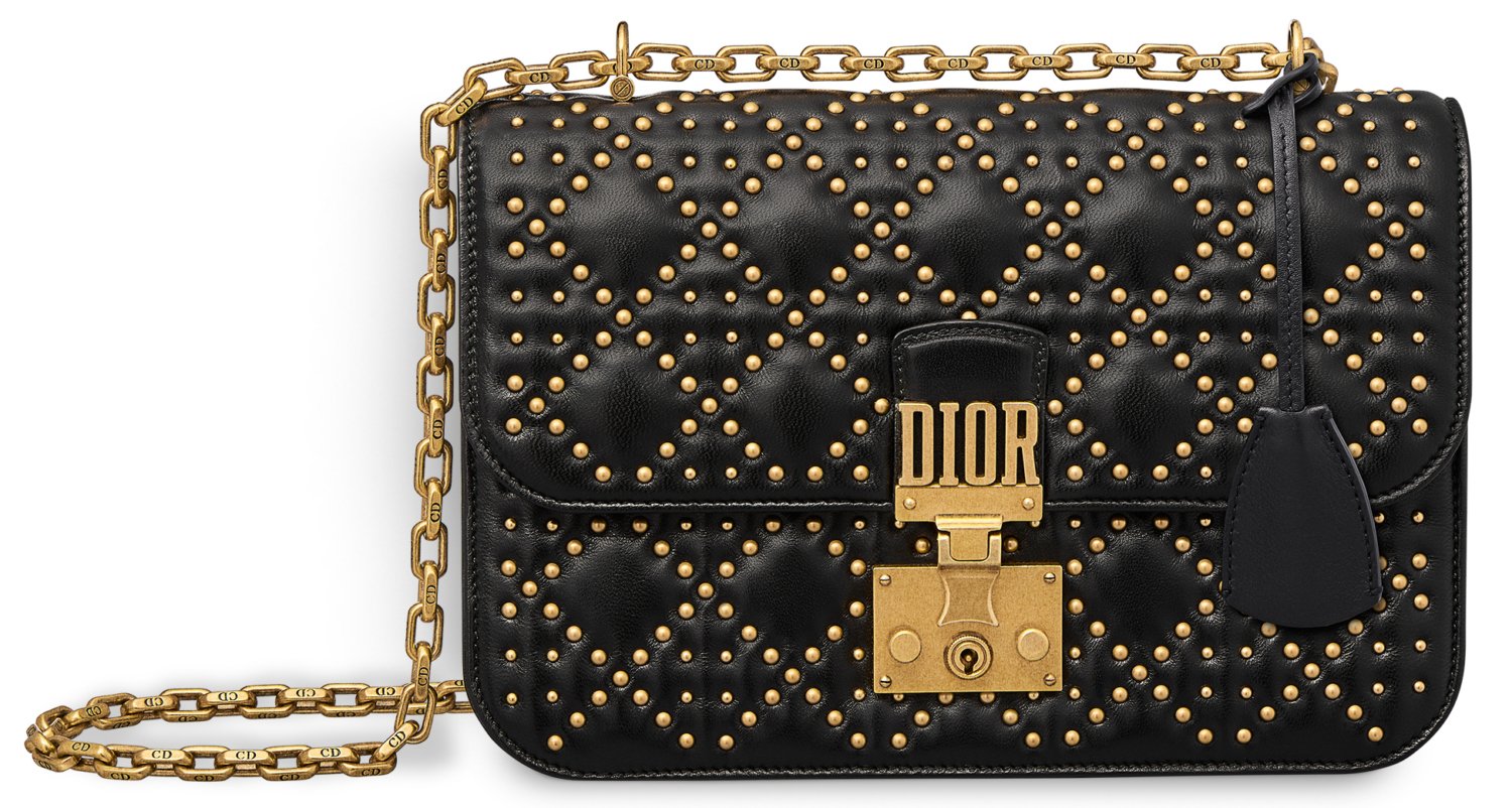 DiorAddict-Bag-Black-studs