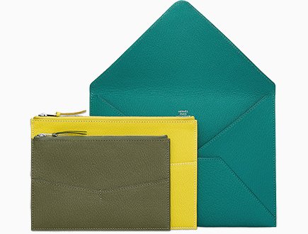 Hermes Enveloppe Trio Wallets thumb