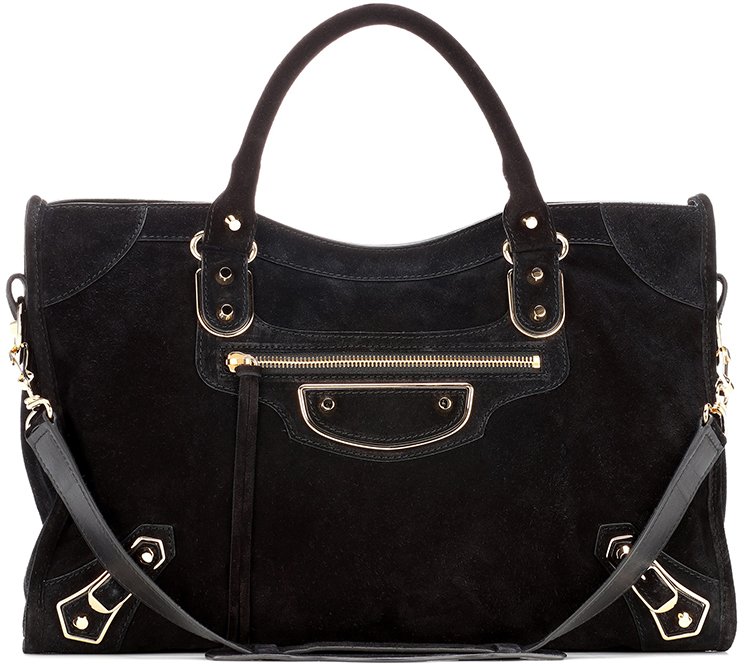 Balenciaga-Suede-Metallic-Edge-City-Bag-5