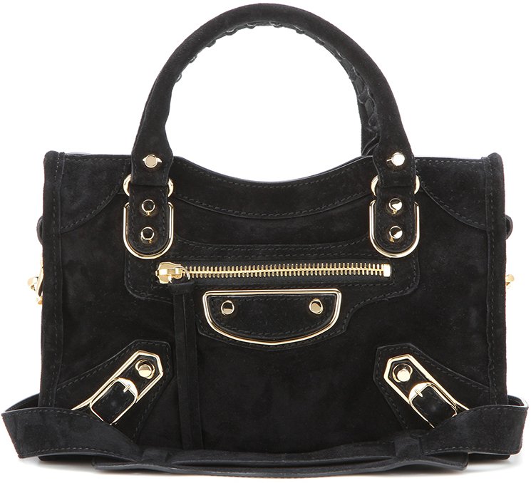 Balenciaga-Suede-Metallic-Edge-City-Bag