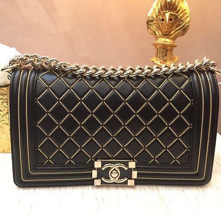 Boy-Chanel-Chain-Quilted-Flap-Bag