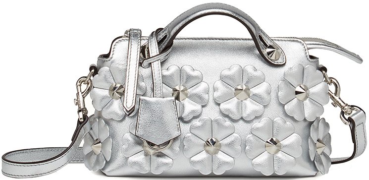 Fendi-Mini-Silver-Flower-By-The-Way-Bag