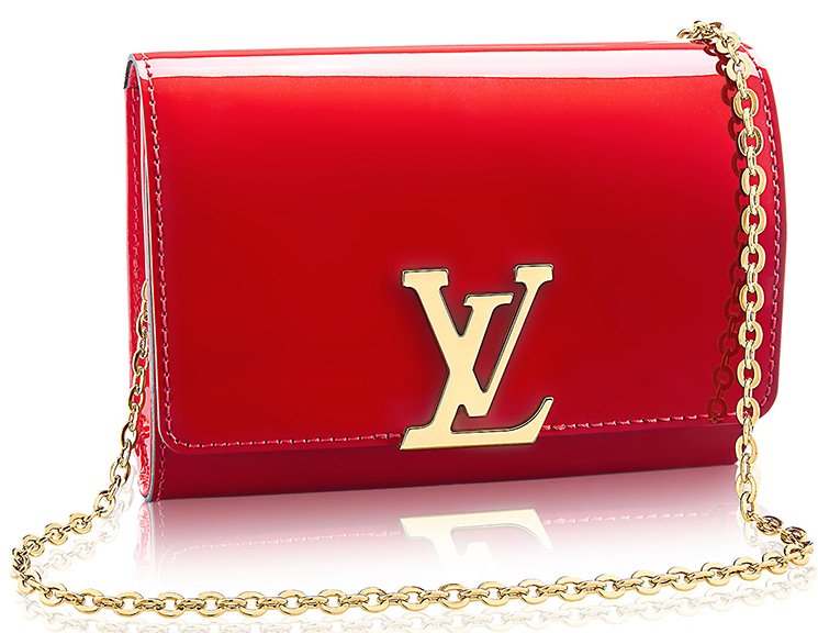 Louis-Vuitton-Vernis-Lisse-Louise-Clutch-with-Chain-3