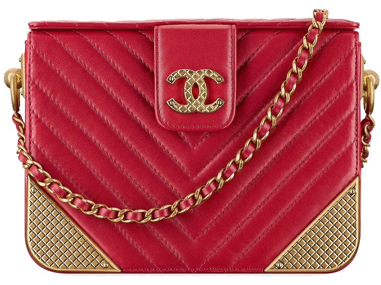 Chanel-Studded-Edges-Minaudiere-with-Chain-26