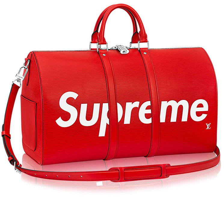 Louis-Vuitton-Supreme KeepAll Bandoulière 45 2