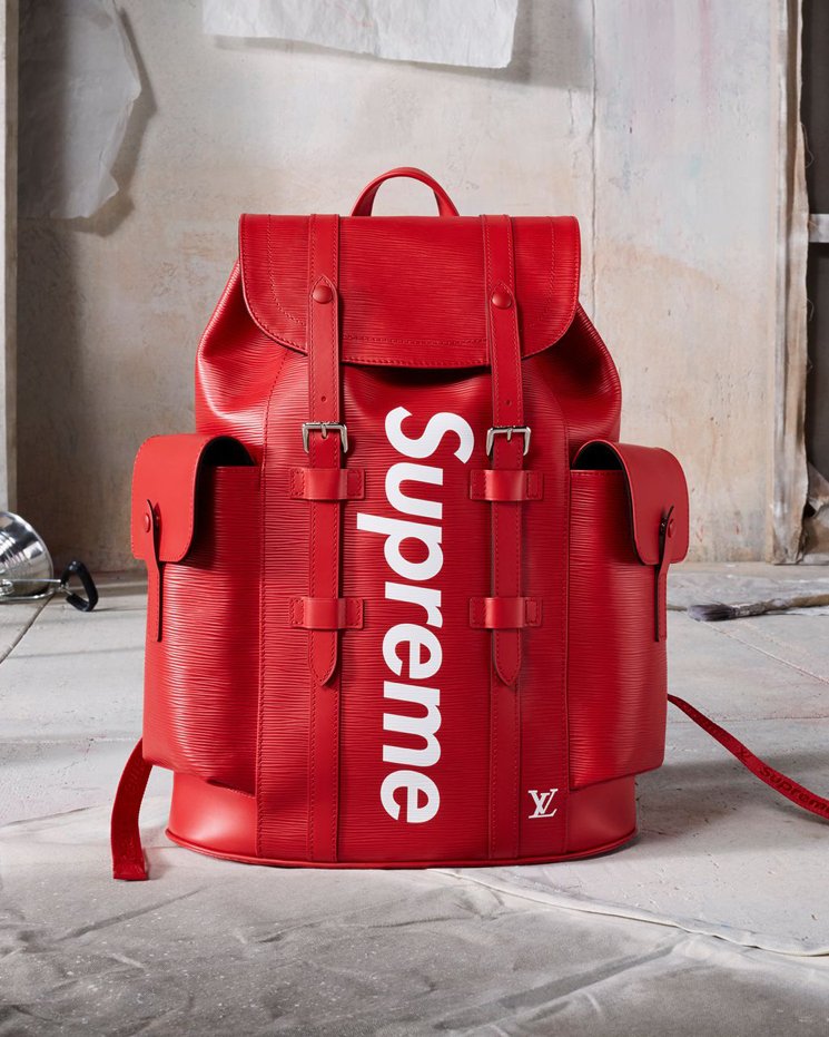 Louis-vuitton-supreme-Christopher backpack