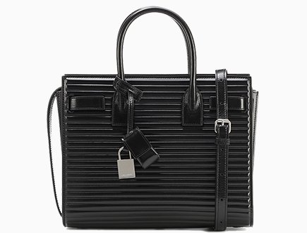 Saint Laurent Horizontal Quilted Sac de Jour Bag thumb