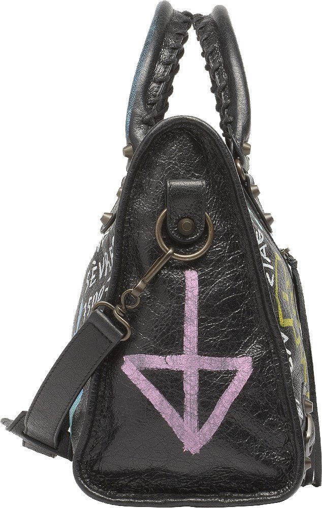 Balenciaga-Graffiti-Classic-City-Bag-4