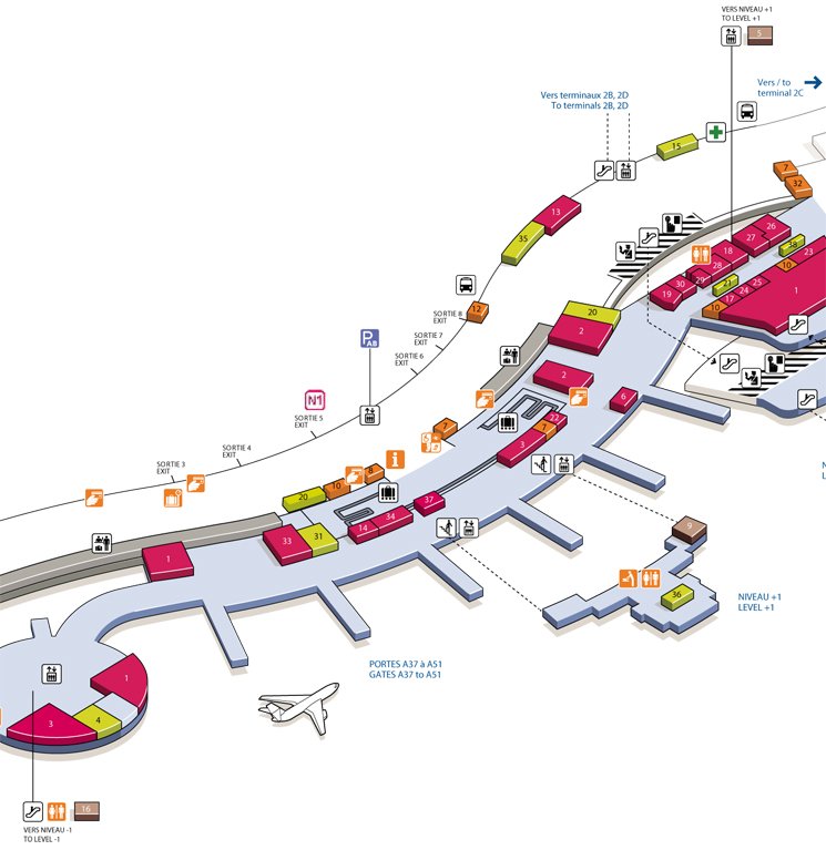 Roissy-Charles-de-Gaulle-Airport-Terminal-2A