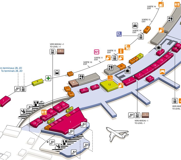 Roissy-Charles-de-Gaulle-Airport-Terminal-2C