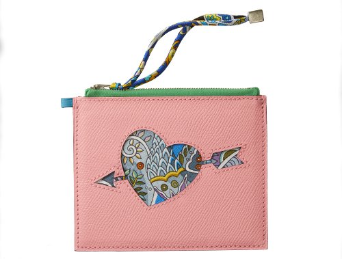 Hermes Silk Twill Heart Purses thumb