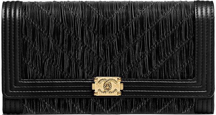 Boy-Chanel-Chevron-Pleated-Flap-Wallet