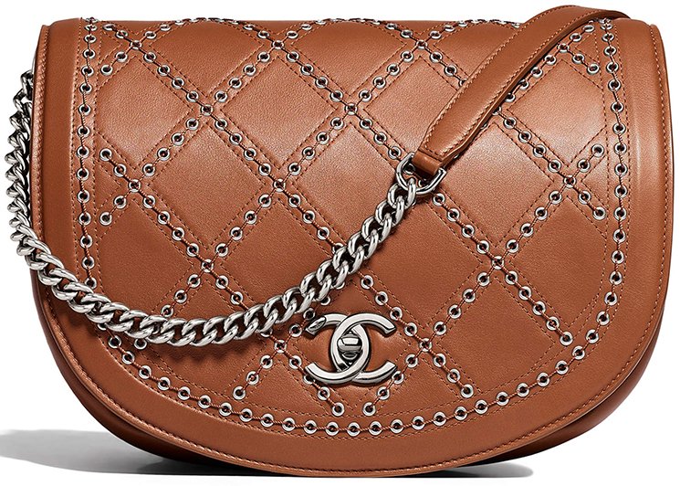 Chanel-Coco-Eyelets-Round-Flap-Bag-2