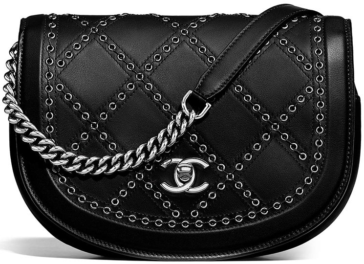 Chanel-Coco-Eyelets-Round-Flap-Bag-5