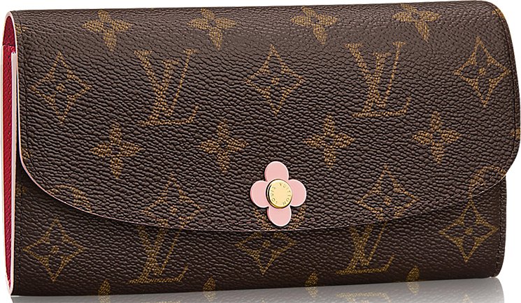 Louis-Vuitton-Monogram-Flower-Emilie-Wallet