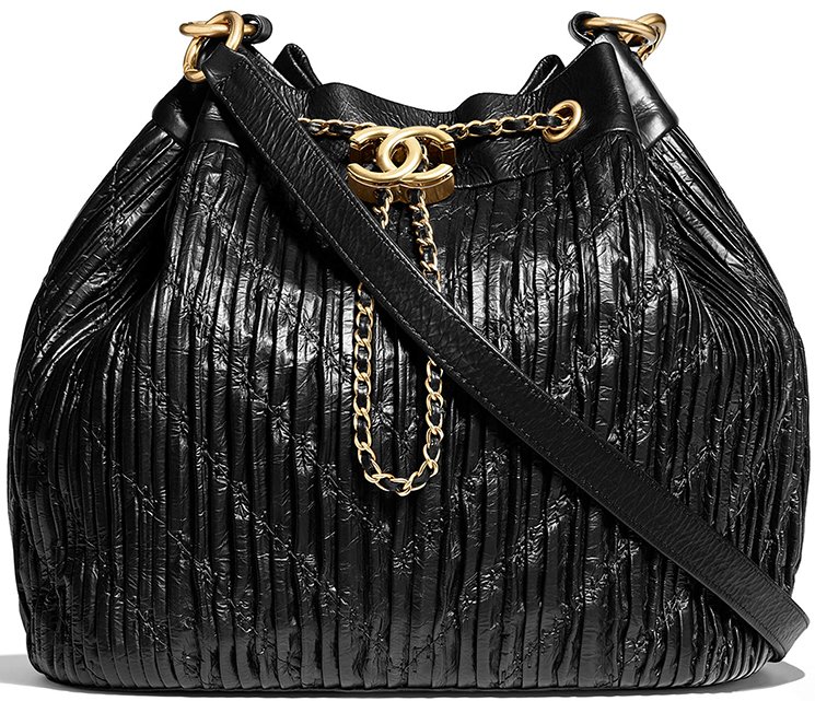 Chanel-Coco-Pleated-Drawstring-Bag-8