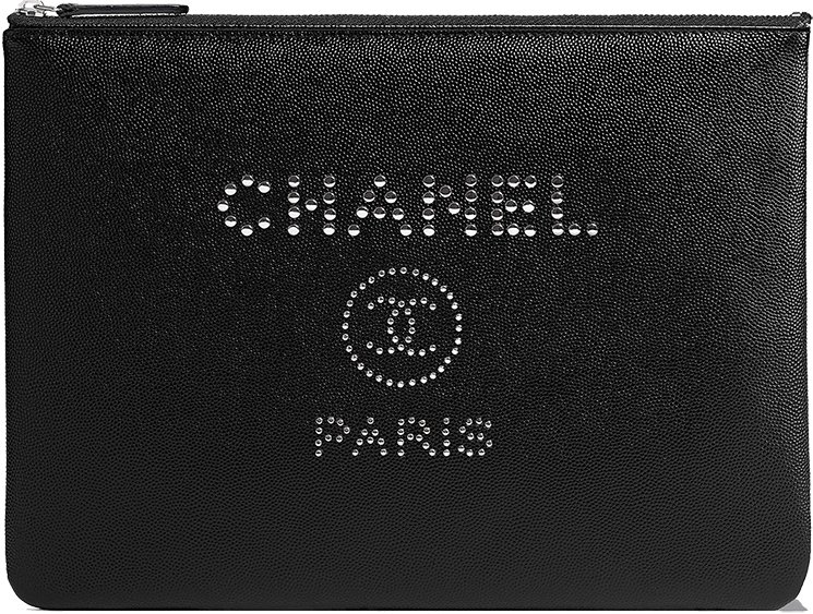 Chanel-Deauville-Studded-Logo-O-Case